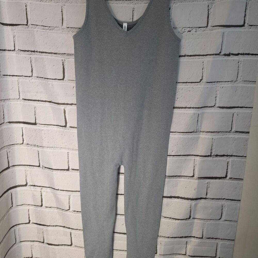 Zenana Women's Grey Bodysuit